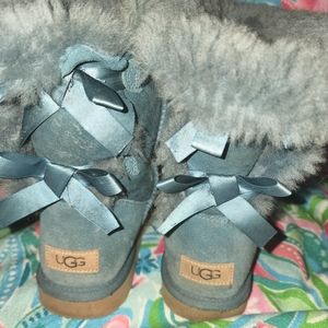 Blue Ugg Boots size 8